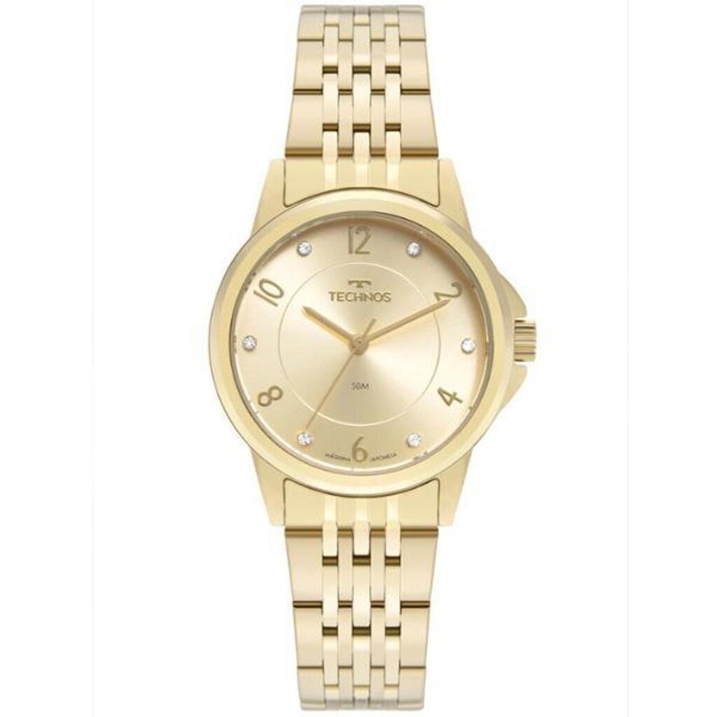 TECHNOS FEMININO ANALÓGICO BOUTIQUE DOURADO 2035MXC/1X
