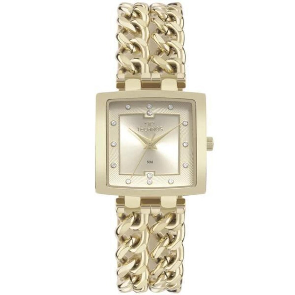 TECHNOS FEMININO ANALÓGICO ELOS DOURADO 2035MWJ/1X
