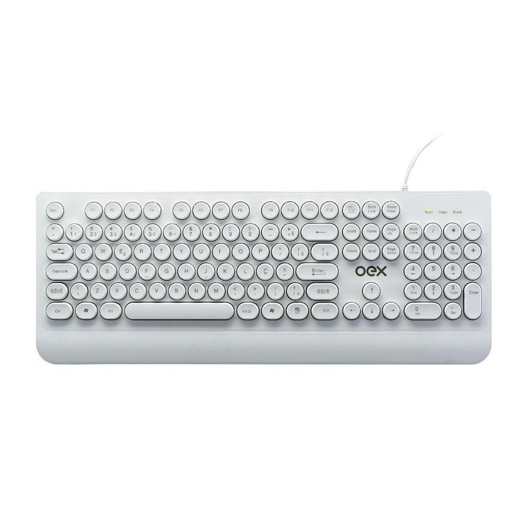 Teclado Com Fio Oex Tc401 Pop In Apoio De Punho