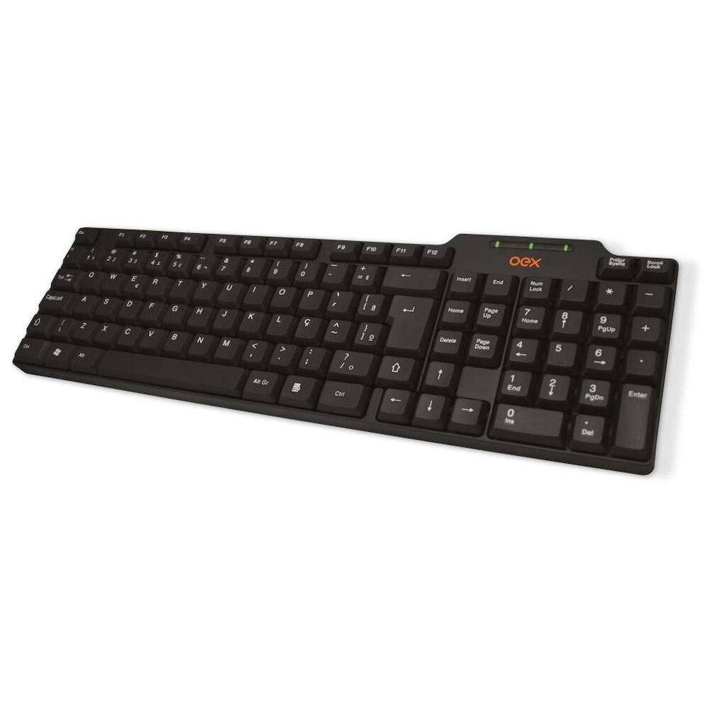 Teclado Conexão Multimidia Usb Oex Tc10 Preto