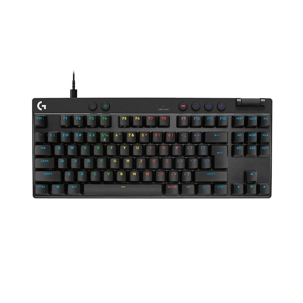 Teclado Gamer Logitech G PRO X TKL RAPID, Switches Magnético-analógicos, Modo Rapid Trigger