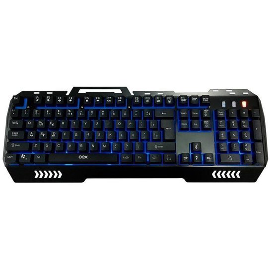 Teclado Gamer Multimídia USB Fusion TC204 - Preto