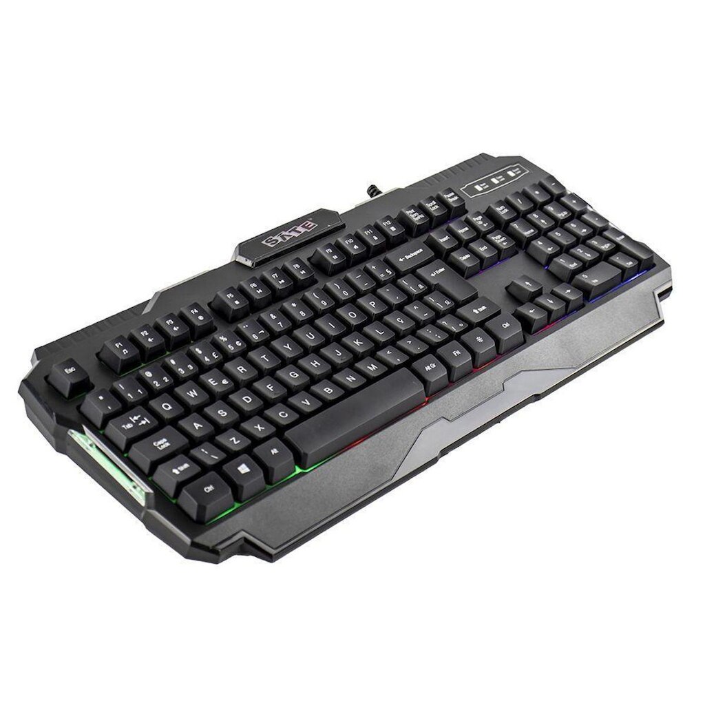 Teclado Gamer Sate AK-837 RGB USB