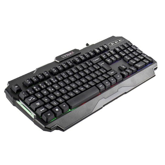 Teclado Gamer Sate AK-837 RGB USB - Preto Menor preço em Teclado Gamer Sate AK-837 RGB USB - Preto