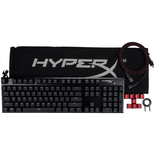 Teclado Gamer USB Alloy FPS - Preto