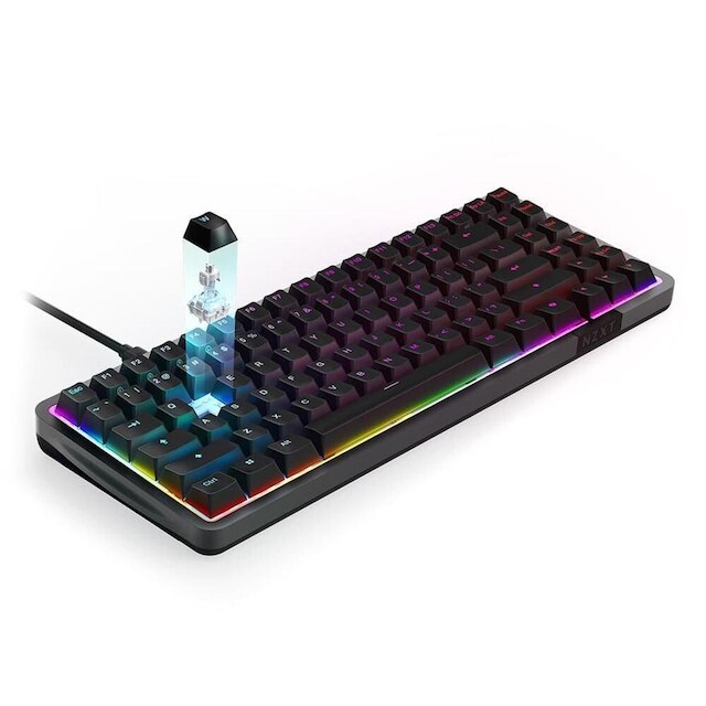 Teclado Magnético Gamer Sem Fio NZXT Function Elite MiniTKL, RGB, USB-C ...