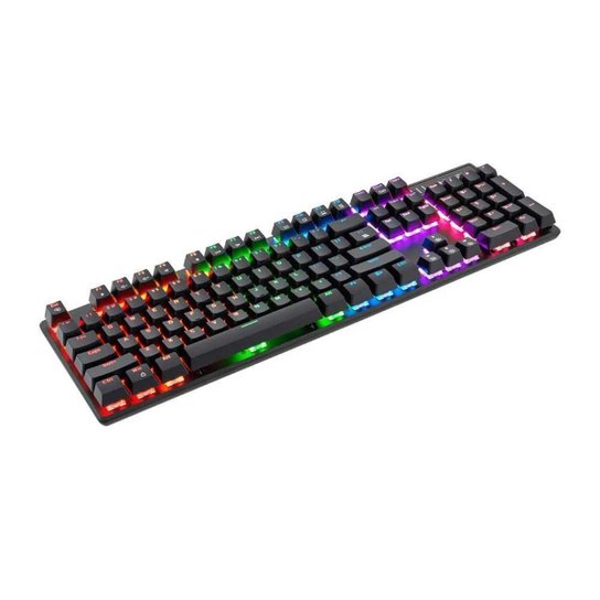 Teclado Mecânico Gamer Tank Bright LED GTC560 - Colorido Menor preço em Teclado Mecânico Gamer Tank Bright LED GTC560 - Colorido