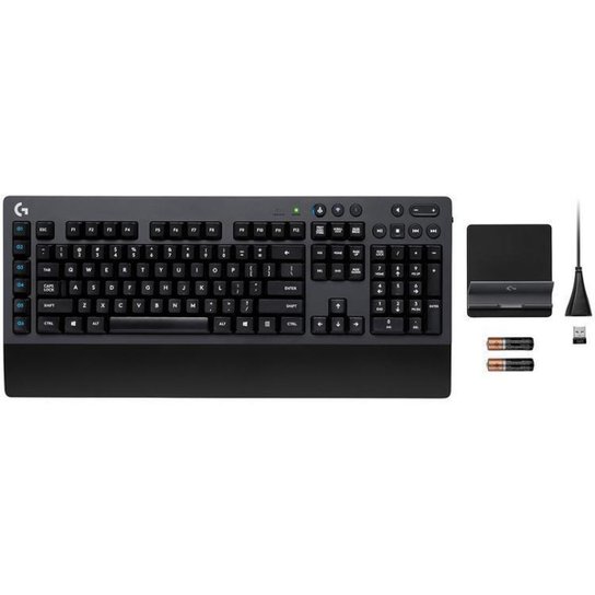 Teclado Mecânico Logitech Gamer G613 USB - Preto