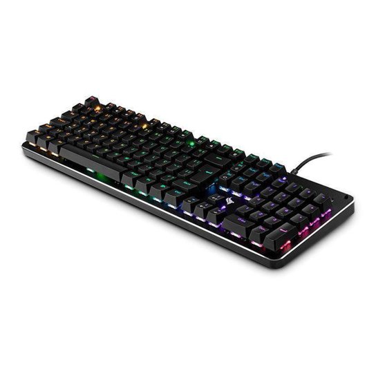 Teclado Pichau Mecânico P631 RGB, Switch Kailh PGK-P631KB-RGB - Preto
