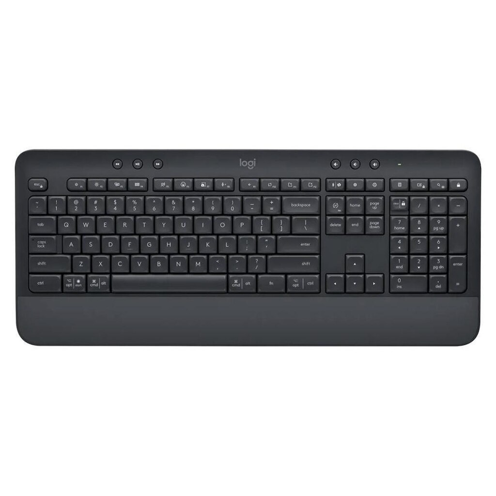 Teclado Sem Fio Logitech Signature K650, Bluetooth, USB, Com Apoio para as Mãos, US - 920-010911