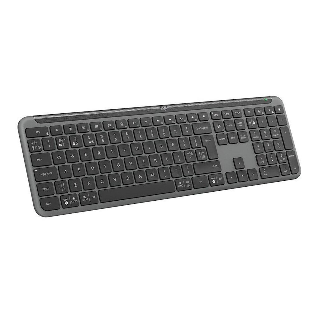 Teclado sem fio Logitech Signature Slim K950 Com Conexão Bluetooth ou Receptor USB Logi Bolt Incluso