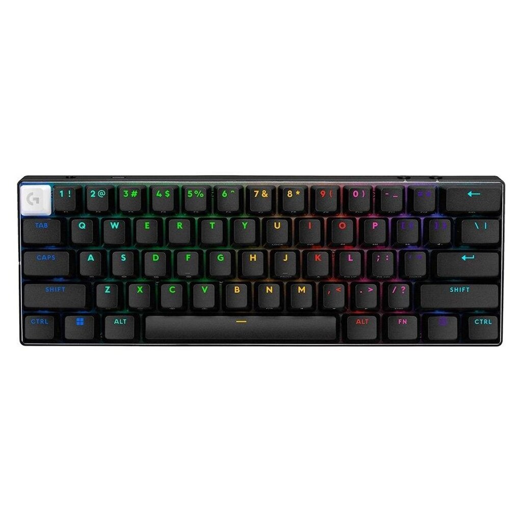 Teclado Sem Fio Mecânico Gamer Logitech G PRO X 60 Lightspeed, RGB, Bluetooth,Compatível com Windows
