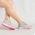 Tênis Academia Feminino Caminhada Malhar Treino Olimp BF Shoes - Cinza+Pink