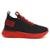 Tênis Academia Feminino Masculino Confortável Macio Corrida - Preto+Vermelho