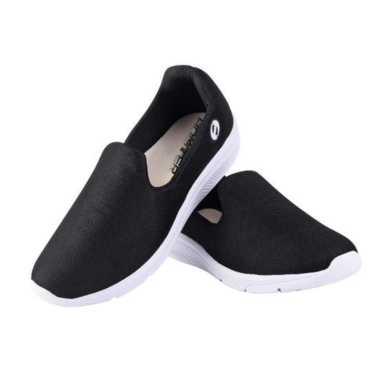 Tenis Academia Sapatilha Feminino Casual Slip On Mulheres Confortável Esportes - Preto é ruim? Tenis Academia Sapatilha Feminino Casual Slip On Mulheres Confortável Esportes - Preto é boa?