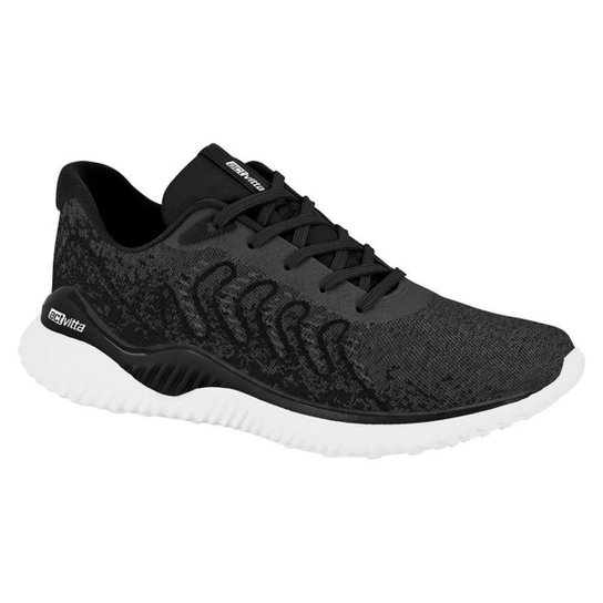 Tênis Actvitta Esportivo Feminino Preto/ Branco Preto Netshoes