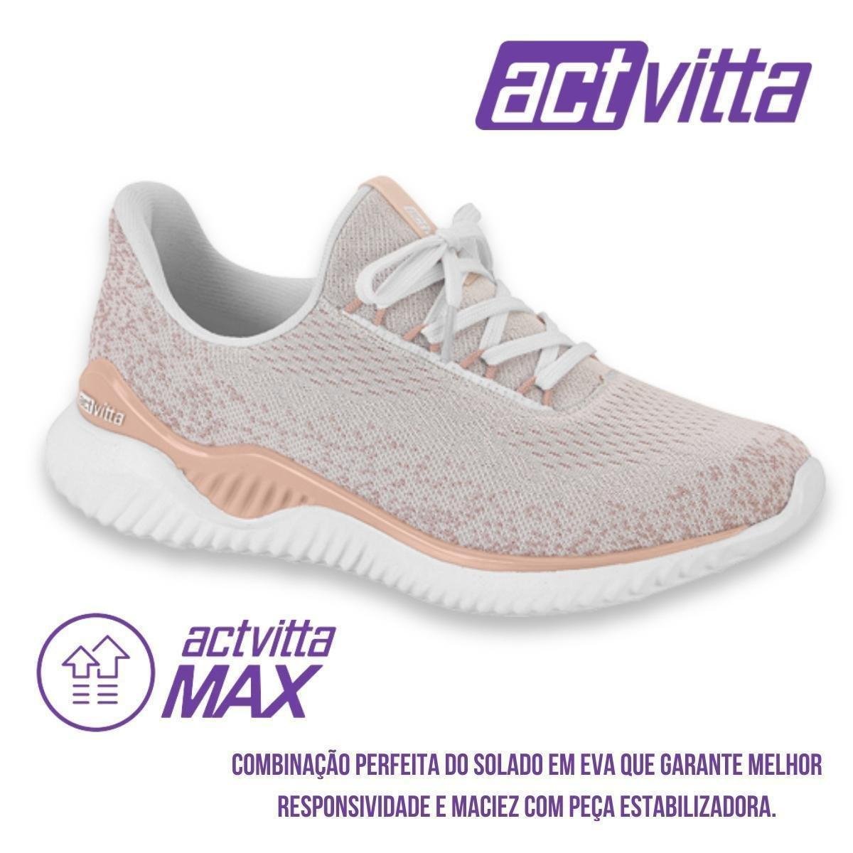 Tenis Actvitta Esportivo Original Feminino Tenis Esportivo Conforto Caminhada Casual Lancamento Menor preço em Tenis Actvitta Esportivo Original Feminino Tenis Esportivo Conforto Caminhada Casual Lancamento