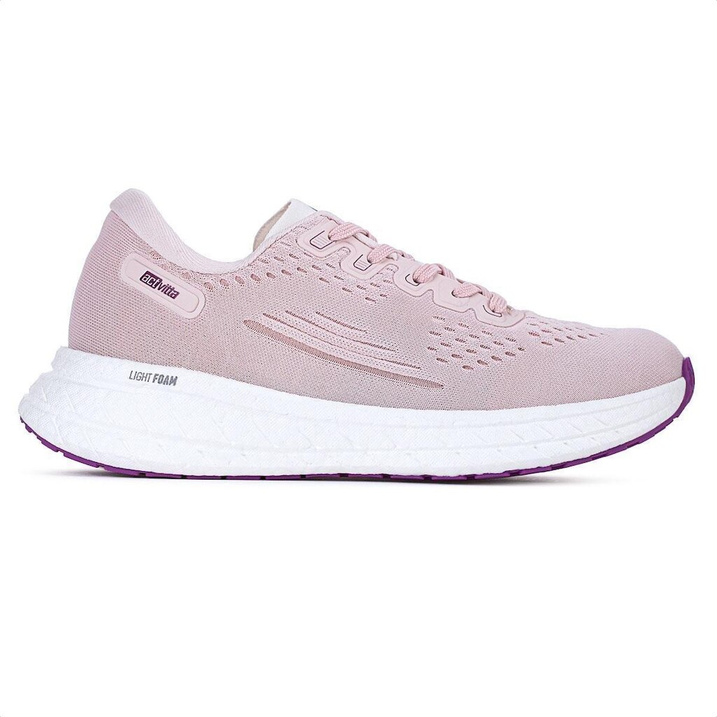 Tênis Actvitta Gaspea Loc Rosa e Roxo - Feminino