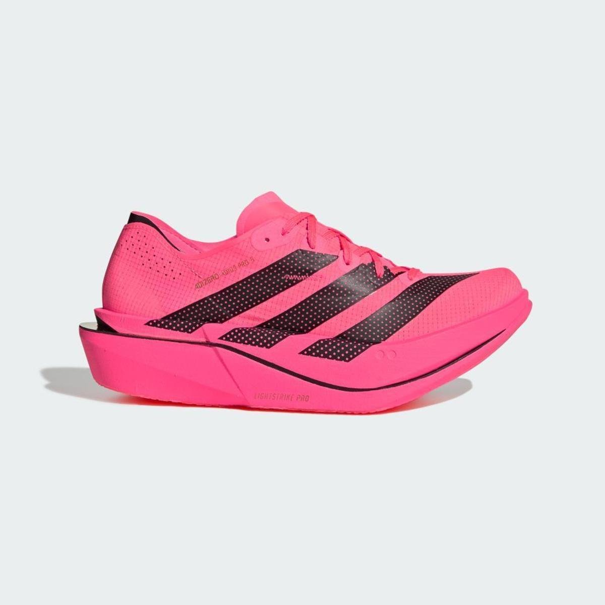 Tenis Adidas Adizero Adios Pro 5 Masculino Rosa Preto
