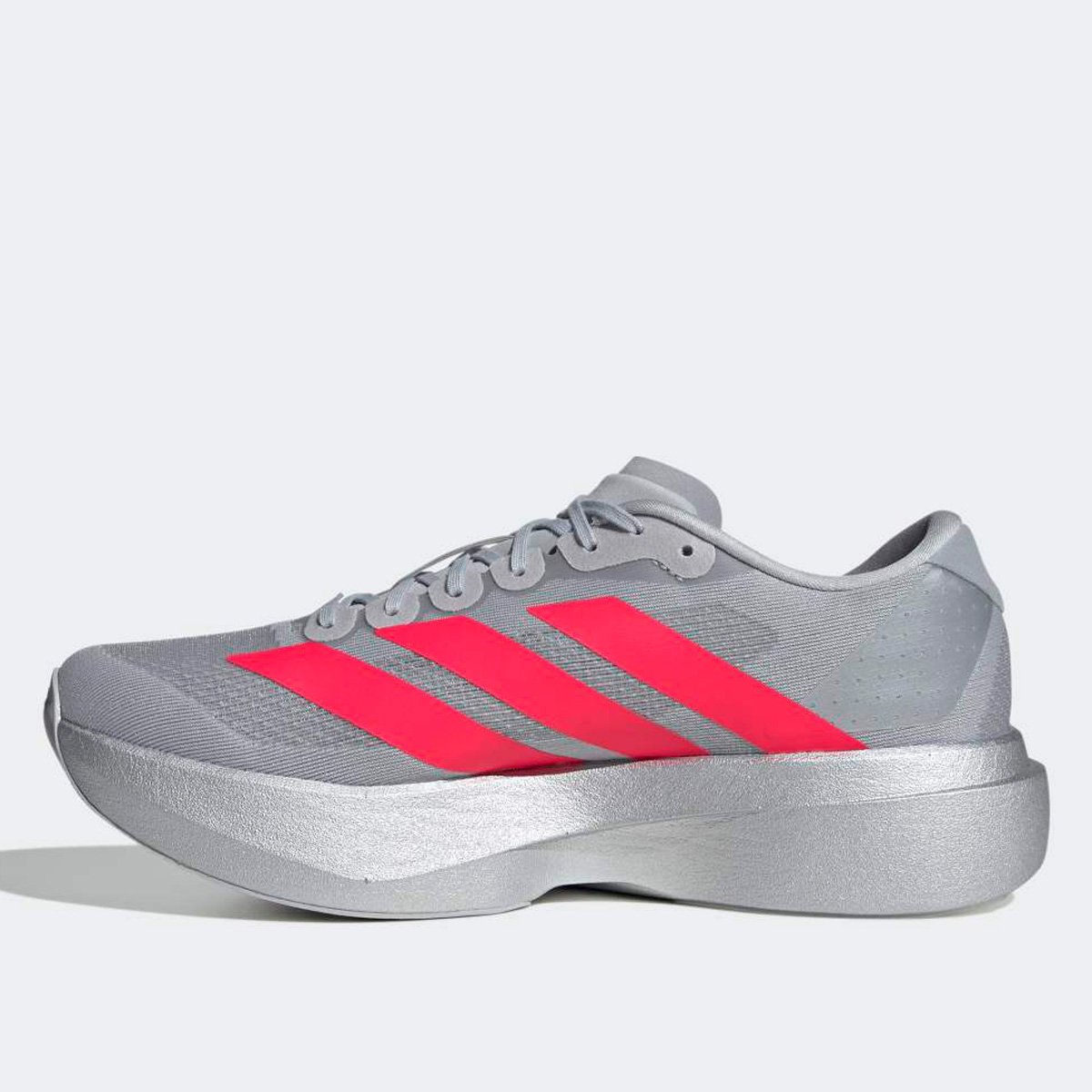 Tênis Adidas Adizero Evo SL Masculino - Cinza+Vermelho | Netshoes