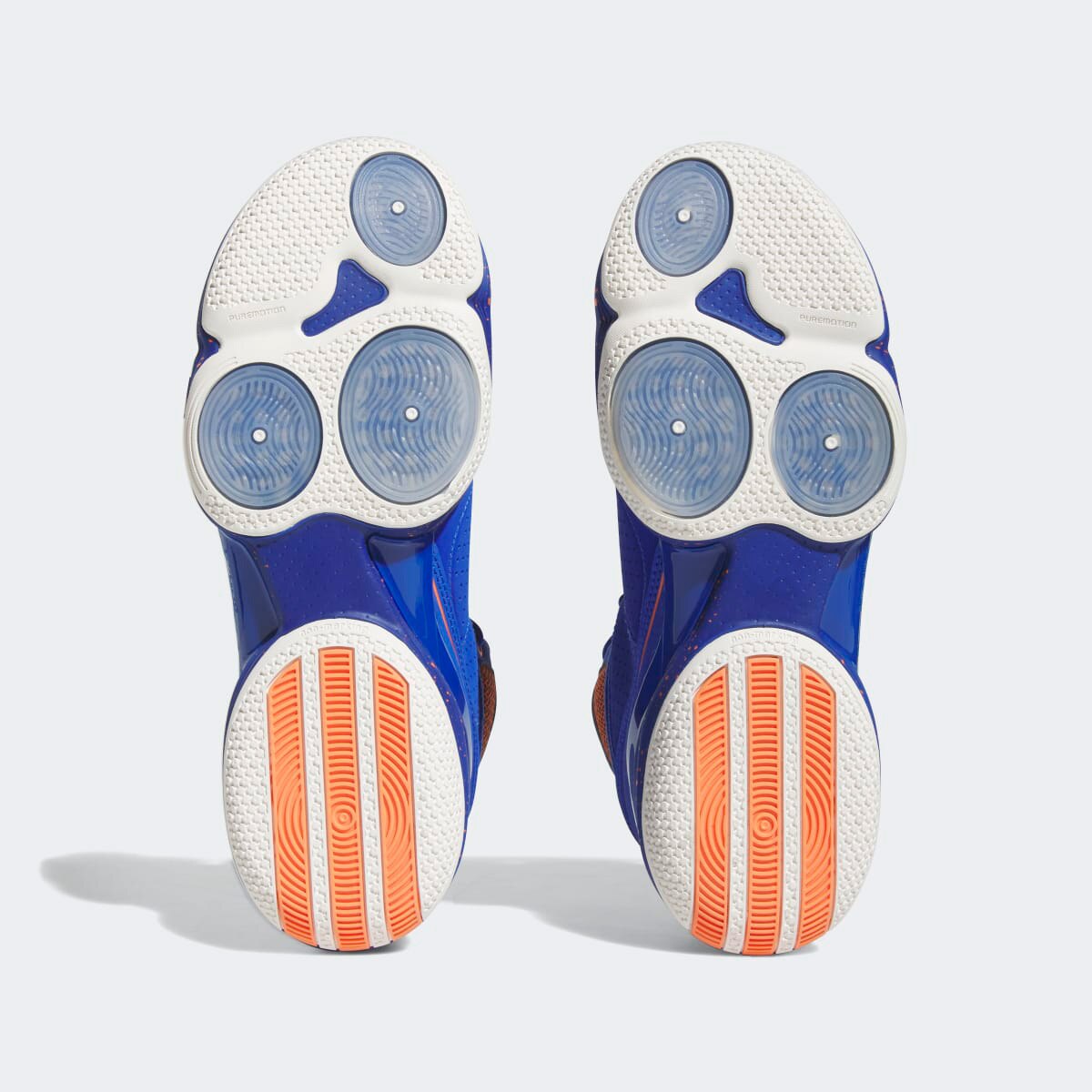 Tênis Adidas Adizero Rose 1.5 Restomod Masculino - Azul+Laranja
