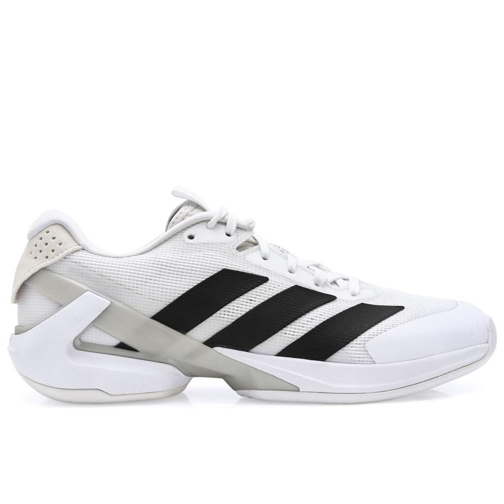 Tênis Adidas Adizero Ubersonic 5 Branco Preto e Cinza