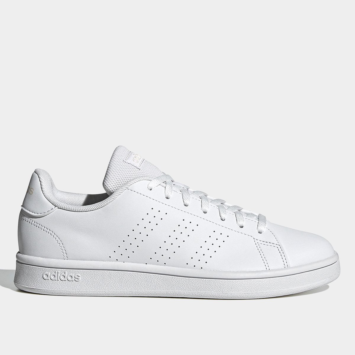 Tênis Adidas Advantage Base Court Lifestyle Feminino Menor preço em Tênis Adidas Advantage Base Court Lifestyle Feminino