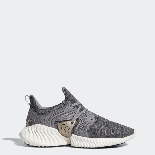 Tênis Adidas Alphabounce Instinct Cc Feminino - Cinza e Prata Menor preço em Tênis Adidas Alphabounce Instinct Cc Feminino - Cinza e Prata