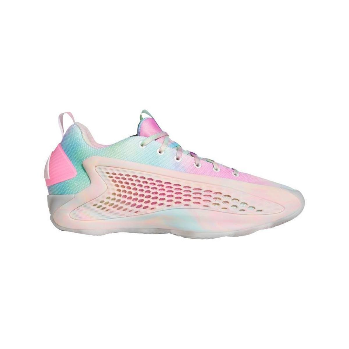 Tênis Adidas Anthony Edwards 1 Low - Branco+Rosa | Netshoes