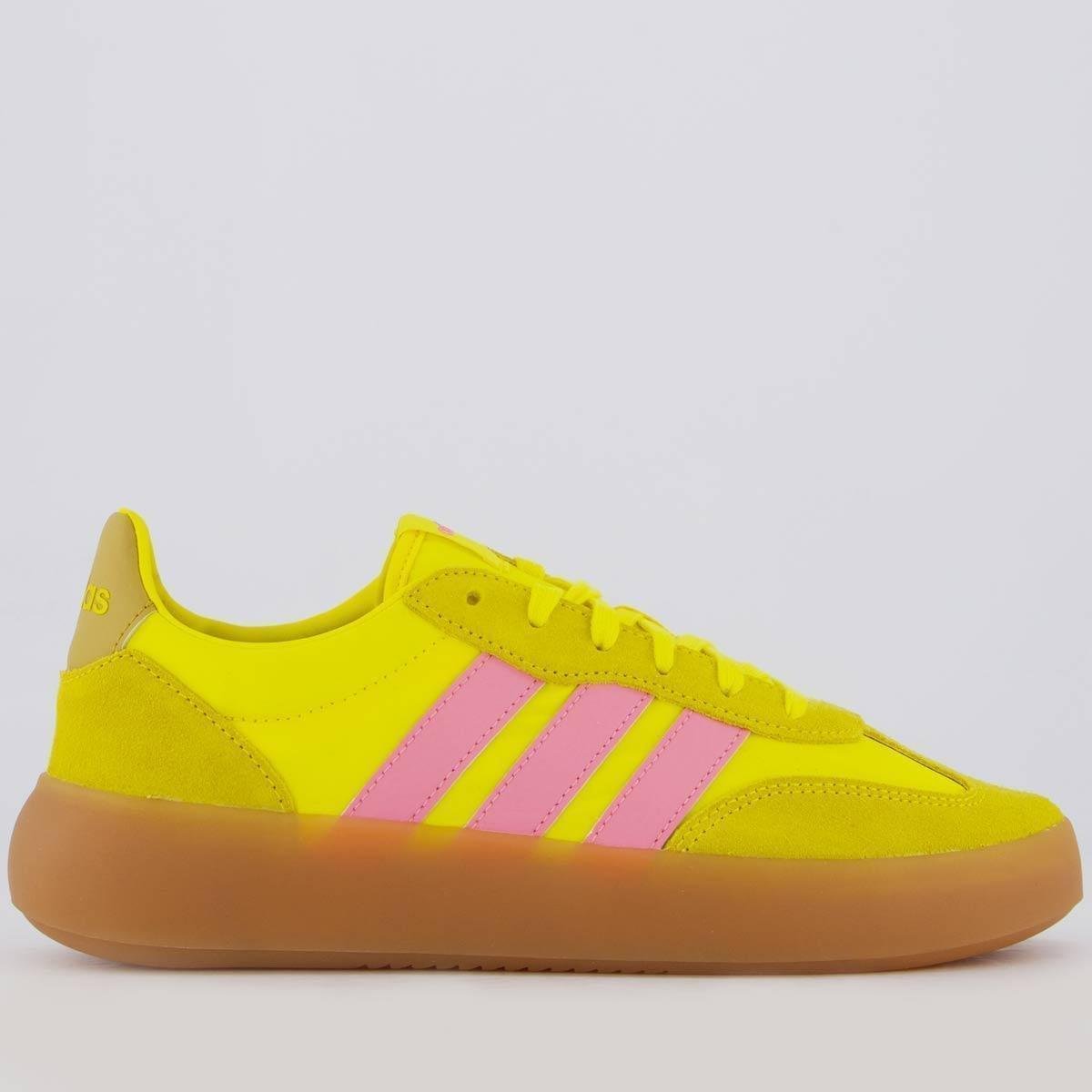 Tenis Adidas Amarelo Fluorescente em promoção na Netshoes!