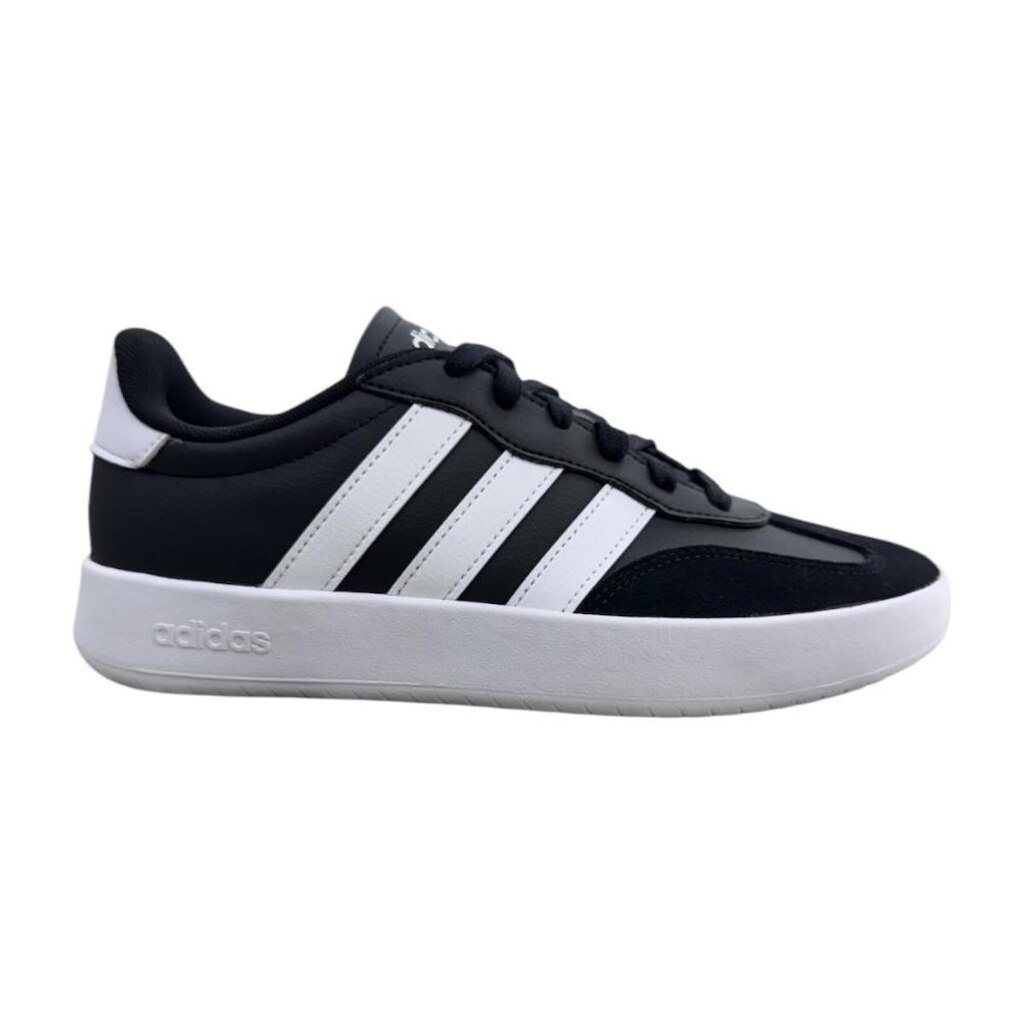 Tênis Adidas Barreda JI2307 Masculino Preto + Branco