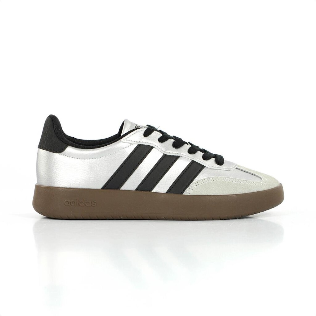 Tênis Adidas Barreda Prata e Preto - Feminino