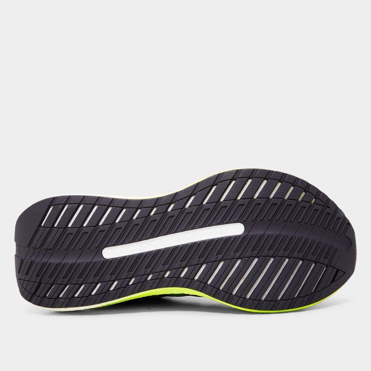 Tênis Adidas Boost Run Masculino Preto+Amarelo Netshoes