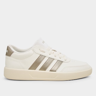 Tênis Adidas Breaknet Feminino - Bege+Cinza