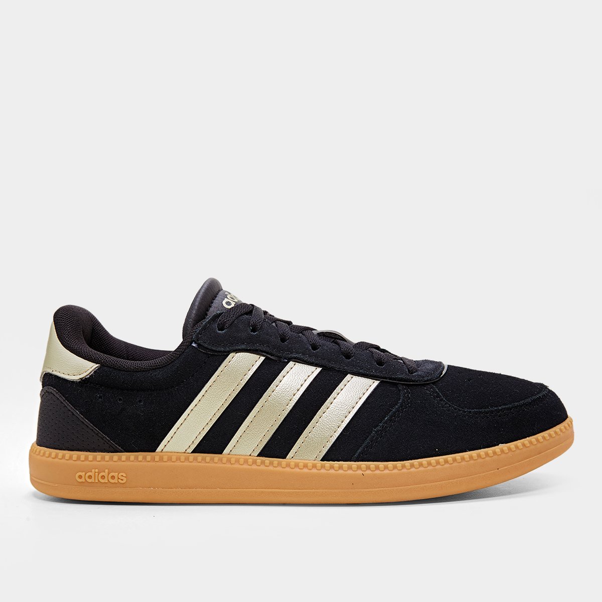 Tênis Adidas Breaknet Sleek Feminino - Preto | Netshoes