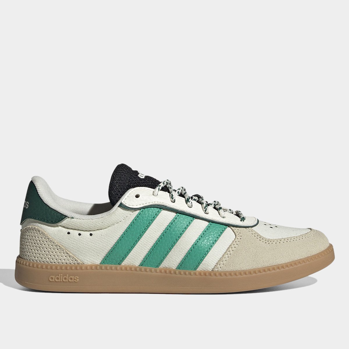 Tênis Adidas Breaknet Sleek Feminino - Branco+Verde | Netshoes