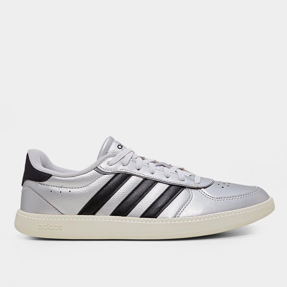 Tênis Adidas Breaknet Sleek Feminino Menor preço em Tênis Adidas Breaknet Sleek Feminino
