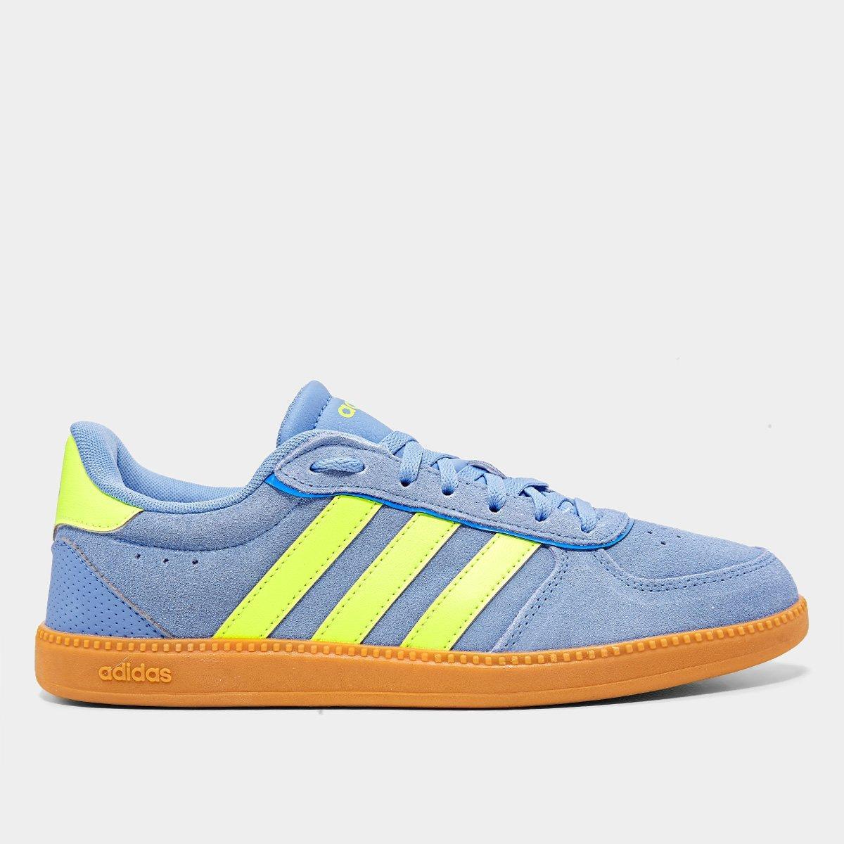 Tênis Adidas Breaknet Sleek Suede Feminino Tênis Adidas Breaknet Sleek Suede Feminino