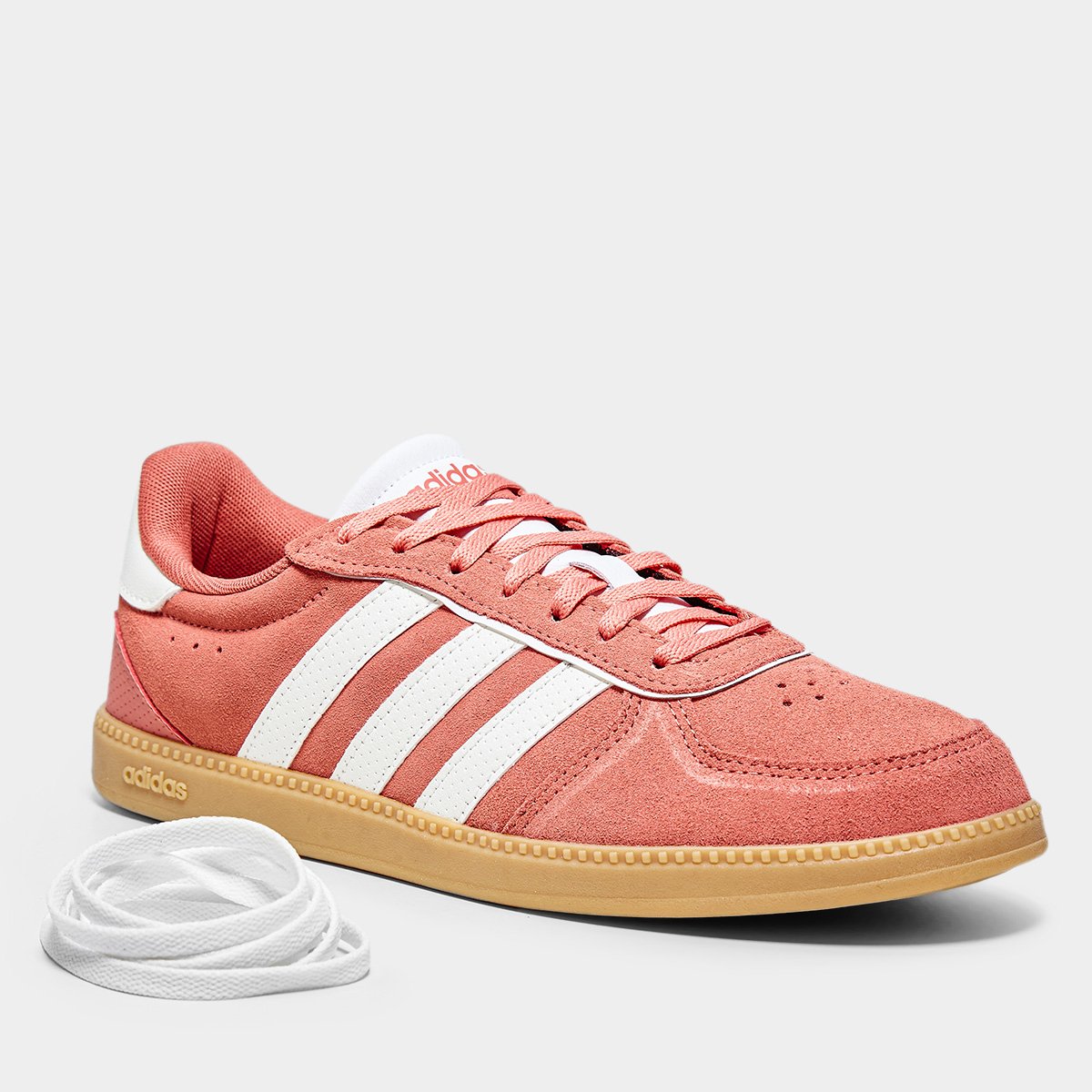 Tênis Adidas Breaknet Sleek Suede Feminino - 1