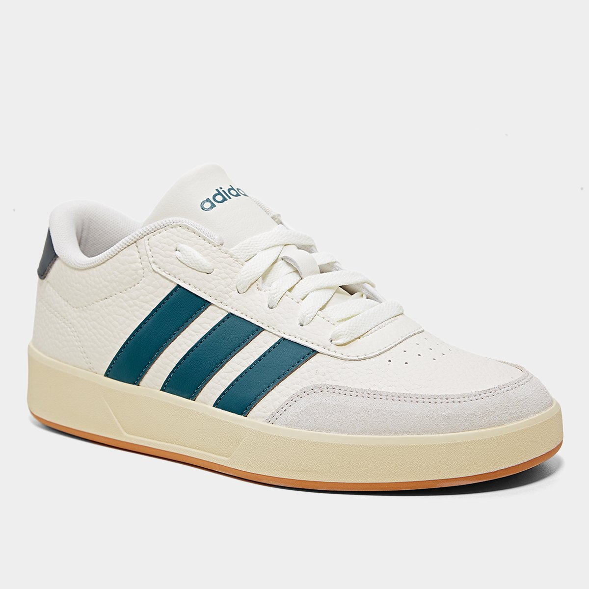 Tênis Adidas Breaknet - Branco+Verde | Netshoes