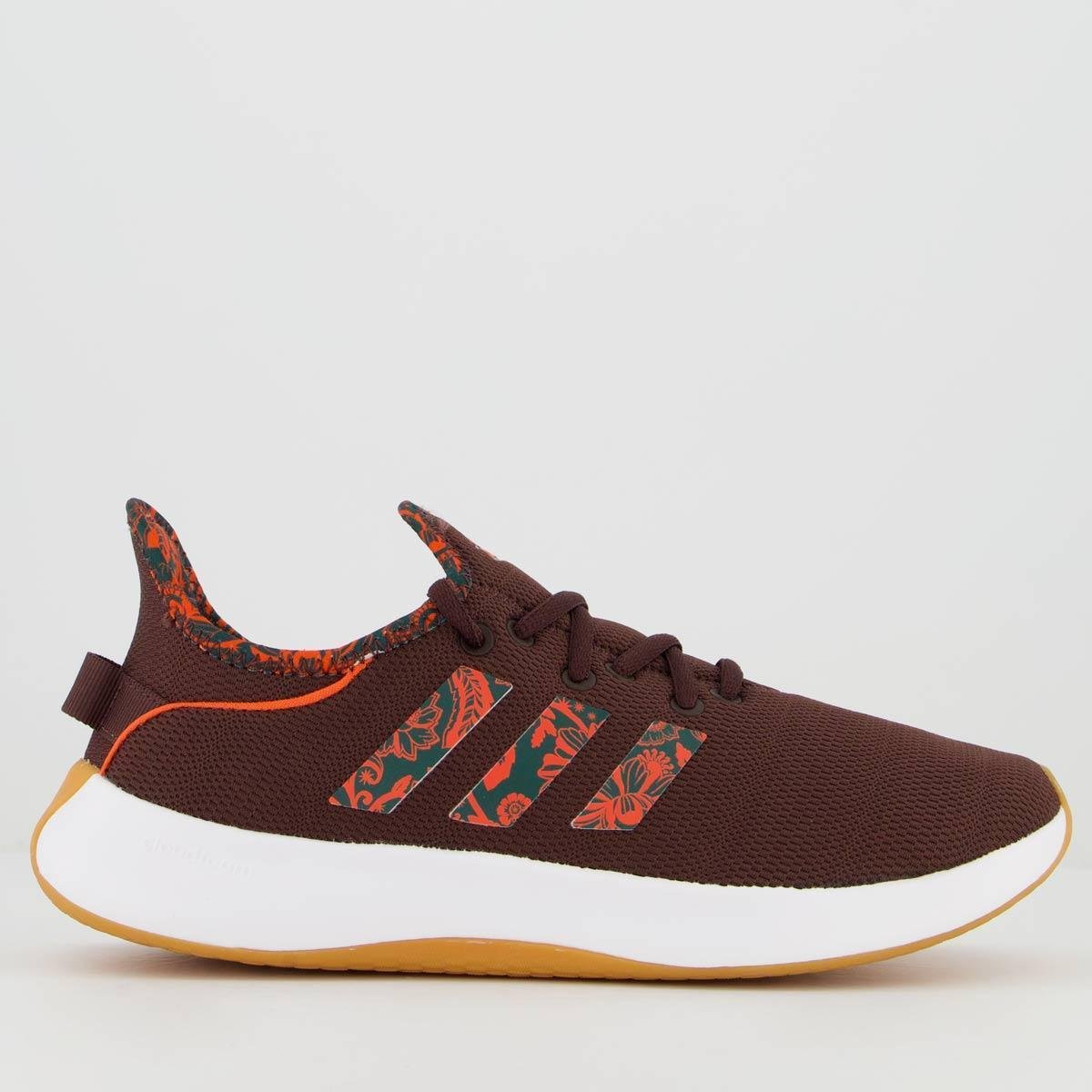 Tênis Adidas Cloudfoam Pure Farm Feminino Marrom Marrom