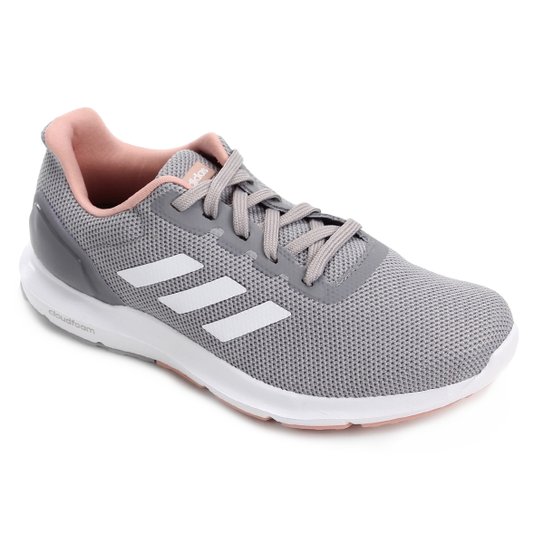 Tênis Adidas Cosmic 2 Feminino - Cinza e Rosa Menor preço em Tênis Adidas Cosmic 2 Feminino - Cinza e Rosa
