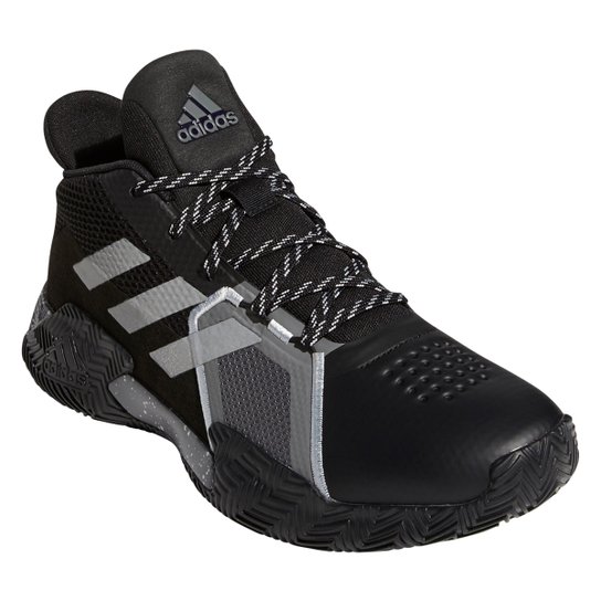 Tênis Adidas Court Vision 2 - Preto+Branco Menor preço em Tênis Adidas Court Vision 2 - Preto+Branco