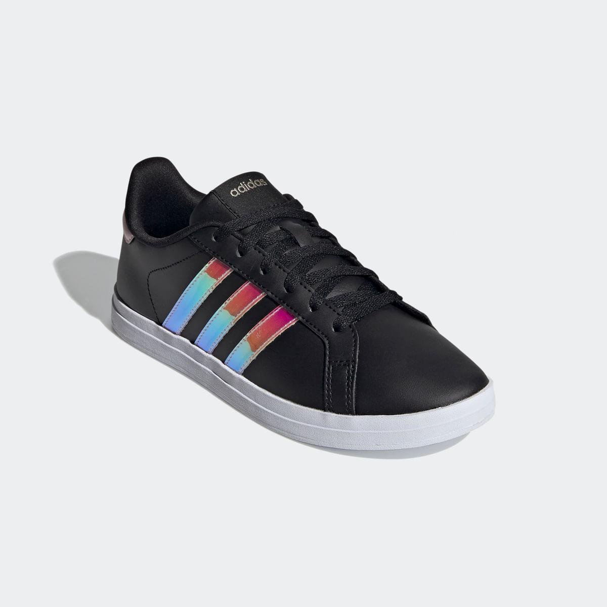 tênis adidas courtpoint preto feminino
