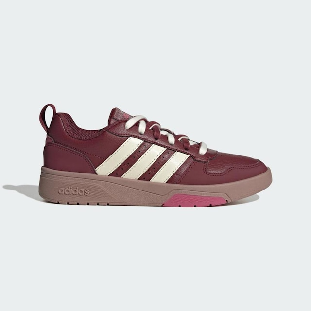 Tênis adidas Courtwave  Feminino - Vinho+Bege