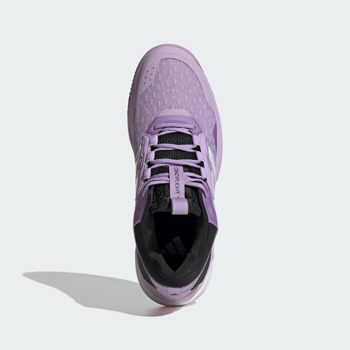 Tênis Adidas Crazyflight 6 Mid Indoor - Roxo+Preto | Netshoes