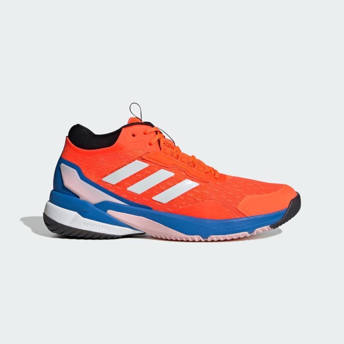 chizy0116 Tênis Adidas Crazyflight 6 Mid Indoor - Laranja+Azul | Netshoes