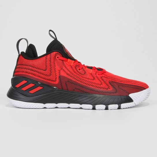 Tênis Adidas D-Rose Son of Chi 2 - Preto+Vermelho Menor preço em Tênis Adidas D-Rose Son of Chi 2 - Preto+Vermelho