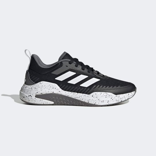 Tênis Adidas D'lux Trainer Masculino - Preto+Cinza Menor preço em Tênis Adidas D'lux Trainer Masculino - Preto+Cinza