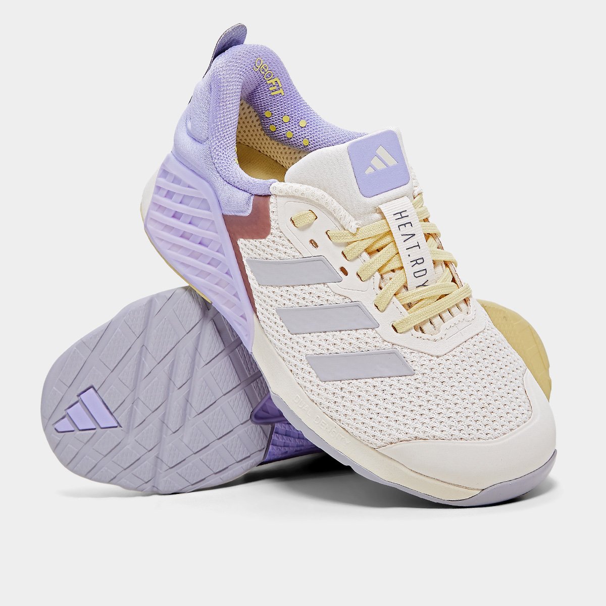 ＊＊＊ Tênis Adidas Dropset 3 Feminino - Branco+Cinza | Netshoes